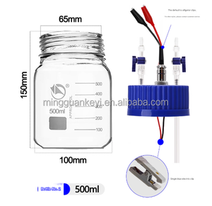 Garrafa Hermética de Bateria de Estado Sólido de 500ml / Câmara de Teste à Prova de Gás para Segurança de Baterias - Product Image 1