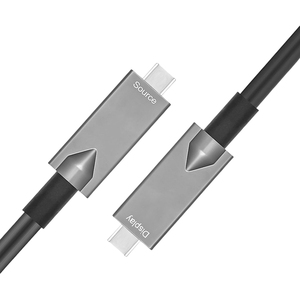 10m <span class=keywords><strong>15M</strong></span> <span class=keywords><strong>USB</strong></span> <span class=keywords><strong>C</strong></span> 3,2 Gen2 Cable óptico activo Hybride Type-<span class=keywords><strong>C</strong></span> a Type-<span class=keywords><strong>C</strong></span> AOC Cable para transferencia de datos de alta velocidad de larga distancia - Product Image 5