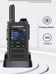 ANYSECU T68 POC, Dispositivo Portátil de Largo Alcance con Tarjeta SIM 4G para Red Pública, WiFi, GPS, Compatible con ZELLO L780 - Product Image 5
