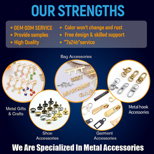 金属製両面カシメ鋲：シルバー・ゴールド、2mm/8mm/9mm 装飾用リベット、ジーンズ・バッグ・靴・革製品用 - Product Image 5