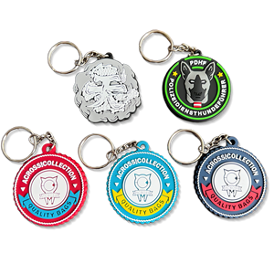 Số lượng lớn Logo móc khóa bán buôn PVC/cao su thẻ chìa khóa chủ sở hữu chính cho mua số lượng lớn - Product Image 1