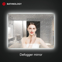 Wholesale Factory Large Manufacturer's Smart LED Mirror Modern Frameless Bathroom Bath Anti-Dumping Tariffs Illuminated LED