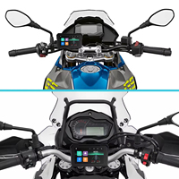 Podofo Pantalla Inteligente de 5 Pulgadas con CarPlay para Motocicletas, Monitor de Navegación para Moto, Estéreo para Auto con Pantalla IPS, CarPlay, Android Auto y Bluetooth