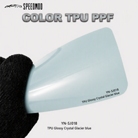 Film de protection de peinture SPEEDMOD Glacier Blue Crystal TPU PPF 7,5 mil auto-réparant brillant à changement de couleur pour voiture 1,52 m Vente en gros