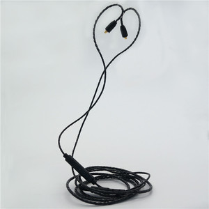 Cable de auriculares con conector Mmcx, Cable de Audio de nailon de 1,2 m para reemplazo de Se215 425 535 846 Ue900 - Product Image 1