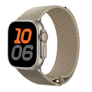 Bracelet en nylon ultra-fibre pour Apple Watch Ultra 3 49 mm, respirant et doux, idéal pour les sports de plein air, vente en gros d'usine - Product Image 4