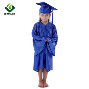 100% Polyester Shiny Customized <strong>Children</strong> Graduation <strong>Dressing</strong> <strong>Gown</strong> - Product Image 1