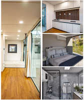 Maison préfabriquée mobile de haute qualité, populaire, type cabine Apple, prix, préfabriquée, portable, 20 pieds, 40 pieds, bureau, pod, conteneur isolé, maison