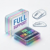 Computer Hardware Software Gaming Mouse Wireless 2.4ghz Optical Rechargeable Mouse
