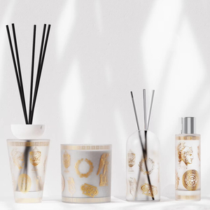 C & H Tùy Chỉnh Bán Buôn Sang Trọng Hy Lạp Hiện Đại Reed Khuếch Tán Thiết Lập Hương Thơm Trị Liệu Thủy Tinh Khuếch Tán Thiết Lập Cho Tinh Dầu Làm Mát Không Khí - Product Image 1