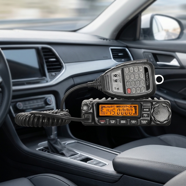 25W Car Walkie Talkie Two Way Radio Station VHF UHF CB Mobile Radio
