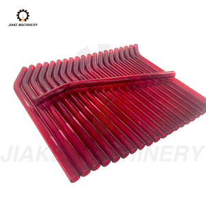 Tubo in <span class=keywords><strong>vetro</strong></span> borosilicato rosso <span class=keywords><strong>Pyrex</strong></span> Chubibo per lucidalabbra, tubi colorati per soffiatura <span class=keywords><strong>vetro</strong></span>, bottiglie, manici per tazze, lampade - Product Image 1