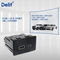 Repuestos de Auto, Enchufe USB de Plástico de 12V Tipo C 13525889 13525891 13536385 para Chevrolet Silverado 3500 GMC Cadillac