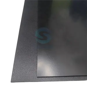 Hot Selling High Density Black Smooth Surface Abs Sheets Custom Size 18 Mm Thick Abs Plastic Sheet