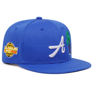 Cappello Hip Hop a 6 Pannelli con Ricamo 3D, Visiera Piatta, Stile Street, Personalizzabile, in Cotone, Snapback, per Vendita all'Ingrosso Unisex - Product Image 6