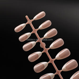 Juego de <span class=keywords><strong>Uñas</strong></span> Acrílicas Francesas NADECO, <span class=keywords><strong>Uñas</strong></span> Postizas de Almendra para Diseños de <span class=keywords><strong>Uñas</strong></span> DIY, <span class=keywords><strong>Uñas</strong></span> Artificiales de Cobertura Completa, <span class=keywords><strong>Manicura</strong></span> Rápida y Fácil - Product Image 5