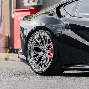 Jantes de voiture de luxe forgées Welldone personnalisées, concaves profondes, chromées polies, 5x112/114.3/120, 17-22 pouces, pour la course, pour <span class=keywords><strong>Audi</strong></span>, pour BMW - Product Image 1