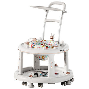 Produits pour bébés multifonctionnels, poussette pliable en <span class=keywords><strong>plastique</strong></span> 5 en <span class=keywords><strong>1</strong></span>, <span class=keywords><strong>marche</strong></span> pour bébé avec musique, auvent, nouveau design, apprentissage de la <span class=keywords><strong>marche</strong></span> pour tout-petits MLT-512 - Product Image 1