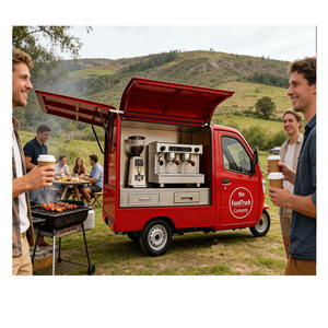 Furgone per Caffè Mobile Personalizzabile con Interni in Acciaio Inox per Uso Professionale e Branding - Product Image 2