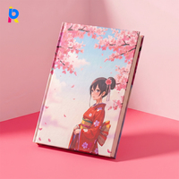 Carnet à couverture rigide en tissu personnalisé écologique pour étudiants, papier ligné 80 g/m² à ouverture à plat, 80 feuilles, logo OEM, cadeau