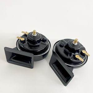 Tweeters pour voiture, klaxon de voiture, klaxon 12V ultra-puissant étanche à double tonalité (tonalité haute et basse), klaxon universel pour moto, klaxon avec sirène - Product Image 5