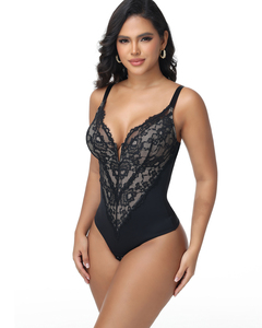 Vêtement de mise en forme du corps en dentelle, style triangle, une pièce, sexy, modelant l'abdomen, levant les hanches, <span class=keywords><strong>grande</strong></span> <span class=keywords><strong>taille</strong></span>, sous-vêtements de mise en forme - Product Image 6