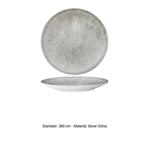 Plato de Cena Gural Arnim con Impresión Digital, Porcelana Nueva, 30 cm, para Restaurante, Hotel, Vajilla al por Mayor - Product Image 3