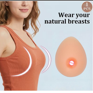 Prótesis de Senos de Silicona Realistas en Forma de Gota de Agua para Cosplay, Transgénero y Uso Diario - Product Image 2