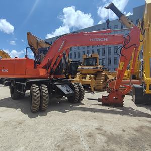 HITACHI เครื่องขุดไฮดรอลิก EX100ล้อ10ton ญี่ปุ่นดั้งเดิม - Product Image 1