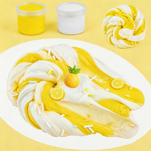 Packs de slime au beurre pour enfants, kit de slime au beurre bicolore pour les cadeaux de fête d'enfants, jouets de slime au beurre préfabriqués - Product Image 6