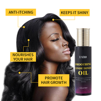 Marque personnalisée promouvoir la croissance des cheveux produits de traitement de soins 100% sérum d'huile d'olive naturelle lissage anti-frisottis huile capillaire d'argan
