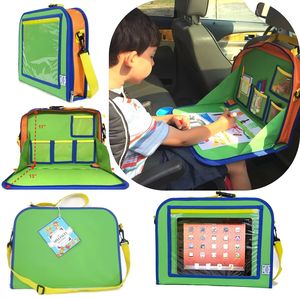 Organisateur de siège arrière de voiture pour enfants, style coréen, avec logo personnalisé du fabricant, plateau de voyage, tableau de dessin, sac de rangement portable 2026 - Product Image 2