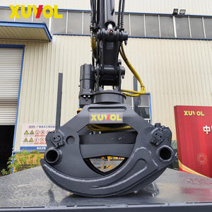 Xuvol 6WD, transitaire agricole tout-terrain pour la canne à sucre, avec une grue à 4 bras pliables et une grappin rotatif - Product Image 2