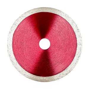 Hot Pressed Thin Continuous Diamond Saw Blade Rim Cutting Disc for Cutting Jewelry Lapidary