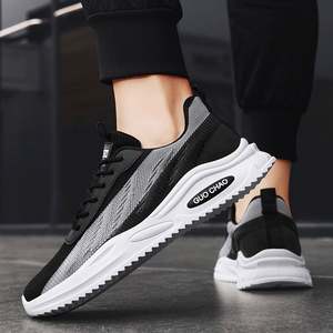 Chaussures de sport légères en maille tissée respirante pour hommes, nouvelle mode estivale, chaussures de course décontractées confortables - Product Image 6