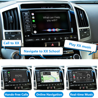Kit de module décodeur d'interface sans fil Apple CarPlay Android Auto pour mise à niveau de l'écran OEM Toyota Land Cruiser LC200