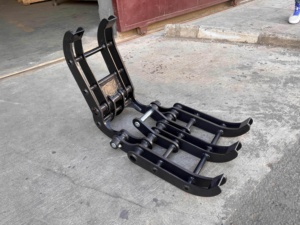 Grappin hydraulique forestier pour <span class=keywords><strong>mini</strong></span>-excavatrice, accessoire en acier pour la préhension du bois, <span class=keywords><strong>mini</strong></span>-grappin pour <span class=keywords><strong>mini</strong></span>-<span class=keywords><strong>pelle</strong></span> - Product Image 2