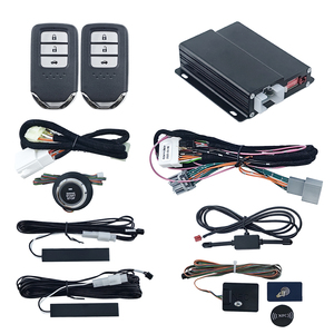 Ovi 8100 Keyless nhập từ xa bắt đầu đẩy bắt đầu Hệ thống keylss bắt đầu động cơ cho Honda Jazz Civic Accord xe báo động xe hơi Immobilizer - Product Image 1