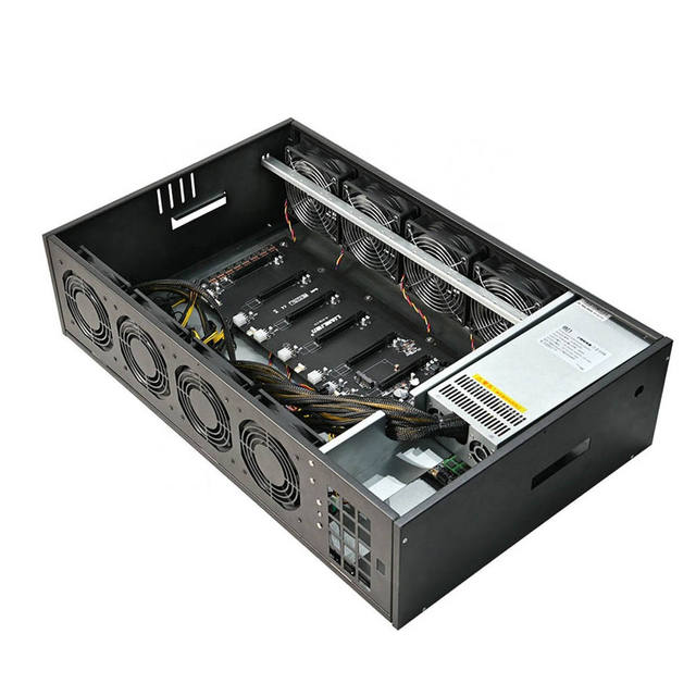 Server Chassis 2ugpu 8 Gpu Folds Silent Server Frame Case Computer Case High Quality Rackmount Machine Custom Server Case