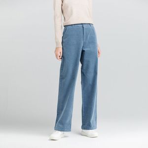 <span class=keywords><strong>Pantaloni</strong></span> da <span class=keywords><strong>Donna</strong></span> in <span class=keywords><strong>Velluto</strong></span> <span class=keywords><strong>a</strong></span> <span class=keywords><strong>Coste</strong></span> <span class=keywords><strong>a</strong></span> Vita Alta, Tinta Unita, Casual, Caldi, di Alta Qualità e Confortevoli - Product Image 2