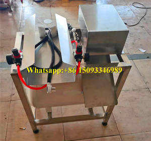 Machine de nettoyage à air pulsé pour épluchage d'oignons verts / Machine de décapage de la poussière pour <span class=keywords><strong>ciboulette</strong></span> et coriandre / Machine de peeling sans eau pour fenouil - Product Image 4