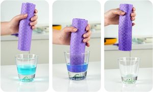 Swedish Dishcloths Reusable Square Kitchen Cleaning Sponge <b>Biodegradable</b> 70% Cellulose 30% Cotton Custom Logo - Product Image 5
