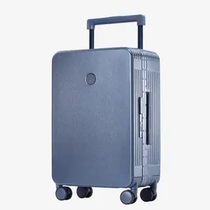 Новое поступление, чемодан с широкой тележкой, модный чемодан с универсальным колесным багажом