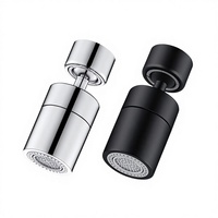 Connecteur universel moderne et simple anti-éclaboussures avec filtre pour robinet de cuisine, dispositif moussant et rallonge