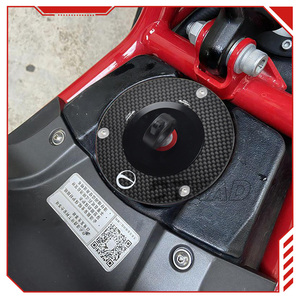 Pour ITALJET DRAGSTER 125/<span class=keywords><strong>200</strong></span>/300 2020-2024, bouchon de réservoir d'essence de moto, clé verrouillable, bouchon de remplissage de carburant en fibre de carbone, couvercle de boîte à air - Product Image 2