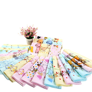 Toalla facial de gasa de algodón, 25x50 cm, estampado de dibujos animados, absorbente, uso doméstico para niños - Product Image 5