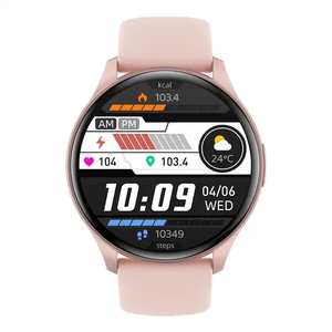 2023 reloj inteligente Amoled ZW60 nuevo Monitor de presión arterial reloj inteligente Relojes Inteligentes Amoled Mujer relojes redondos hombres Smartwat - Product Image 2