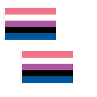 Drapeau de la fierté gay en polyester avec impression de motif, bannière arc-en-ciel transgenre, drapeau de la fierté trans LGBT en satin