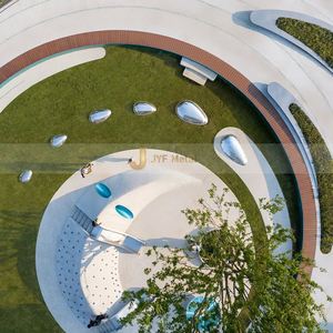 ANW2198 - Estatua Personalizada de Acero Inoxidable de Lujo para Jardín y Plaza, Arte Paisajístico, Proyecto de Decoración de Ingeniería - Product Image 5