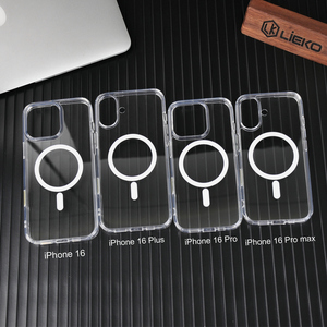 Oem/ODM logo rõ ràng Magnetic trường hợp điện thoại cho iPhone 16 Pro Max 16 cộng với chống sốc mạnh mẽ N52 trường hợp di động với New chụp nút - Product Image 6